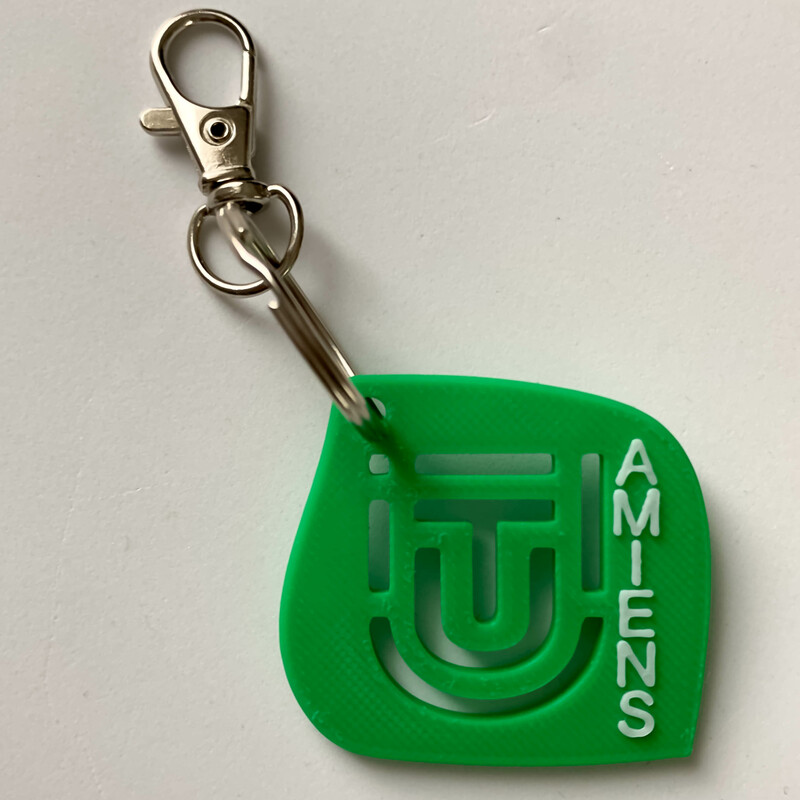 Porte clé vert GB - IUT Amiens