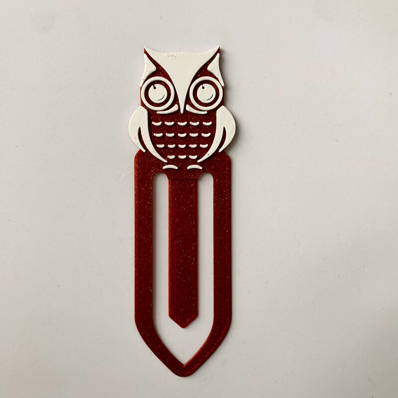 Marque-pages Hibou - Imprimé en 3D